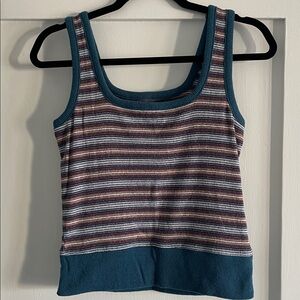 Madewell Multicolor Striped Knit Top